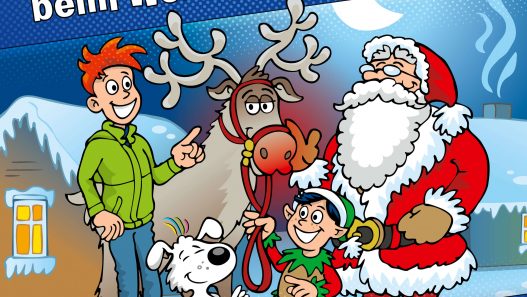Junior & Klexx – "Beim Weihnachtsmann"-Cover