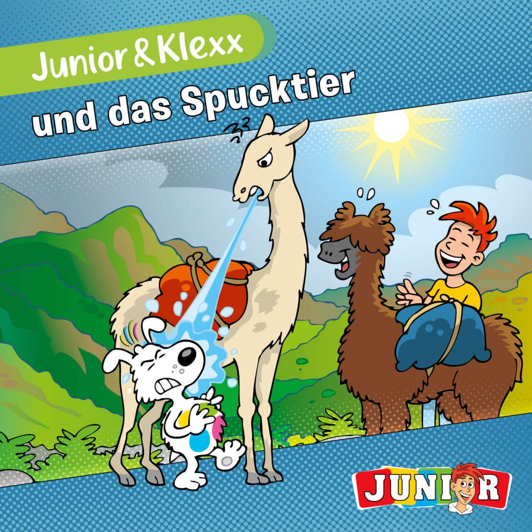 Junior & Klexx – "Und das Spucktier"-Cover