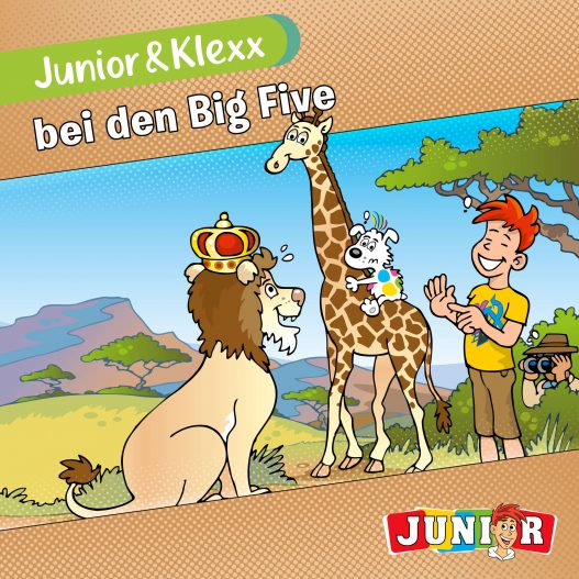 Junior & Klexx – "Bei den Big Five"-Cover