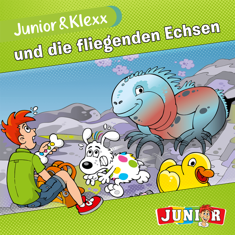 Band 25: Junior & Klexx und die fliegenden Echsen