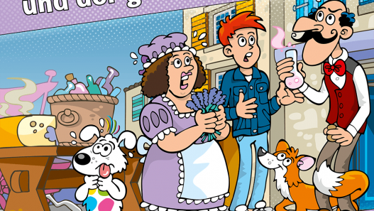 "Band 25: Junior & Klexx und der grosse Duftsalat"-Cover