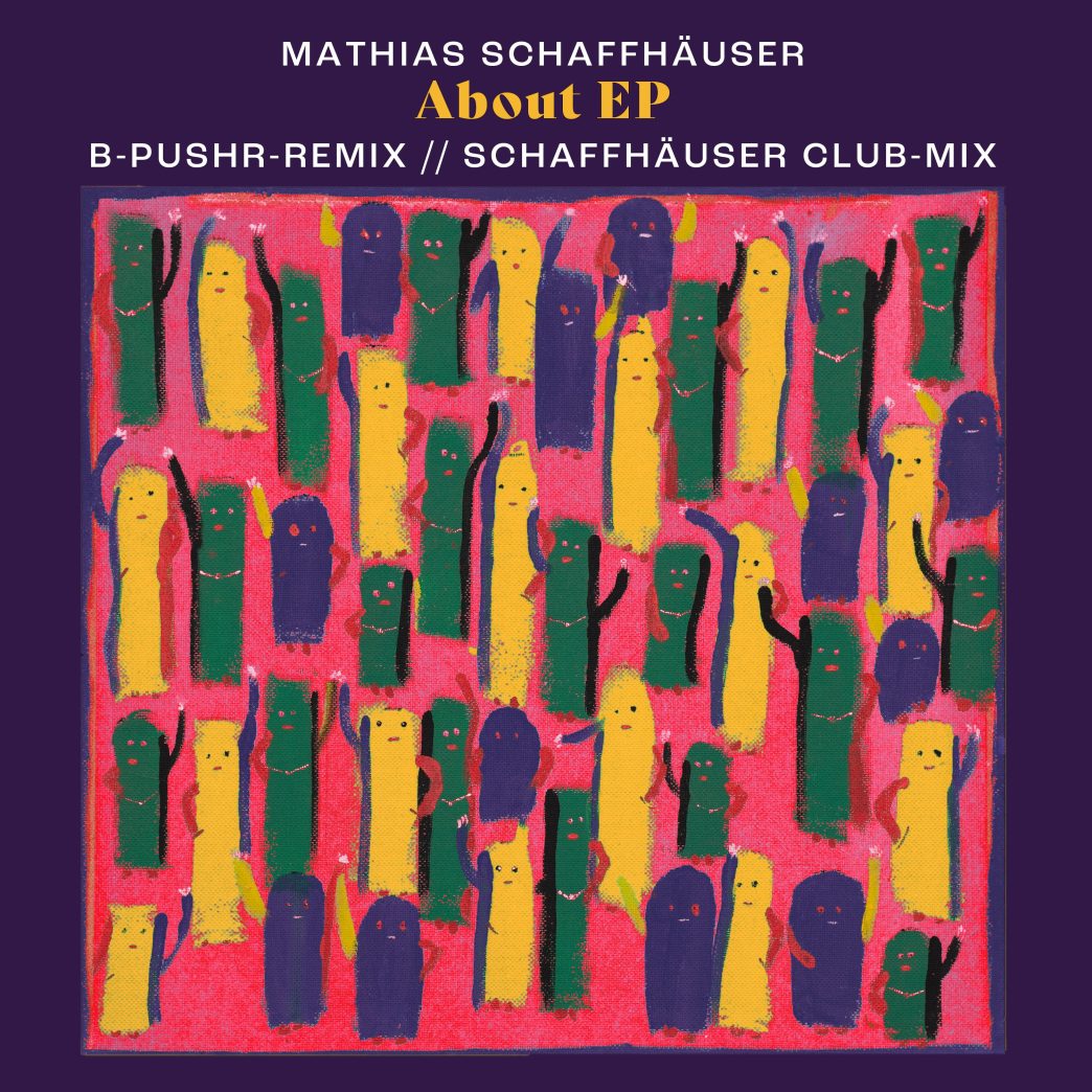 Mathias Schaffhäuser – "About EP"-Cover